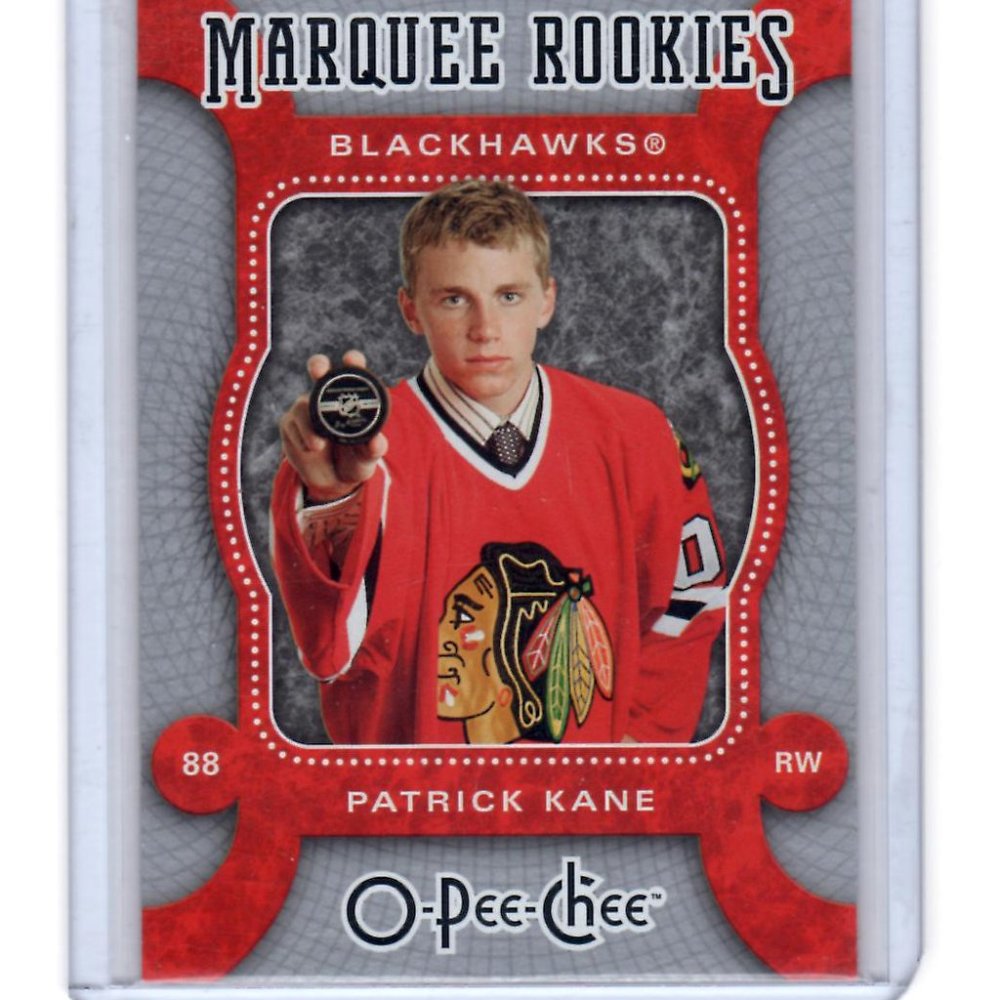 Patrick Kane Marquee Rookies 2007/08 Rookie Card #518 Chicago Blackhawks